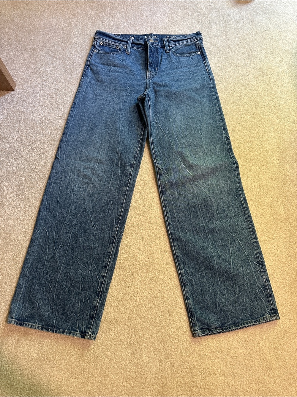 J. Crew Wide-Leg Jeans
